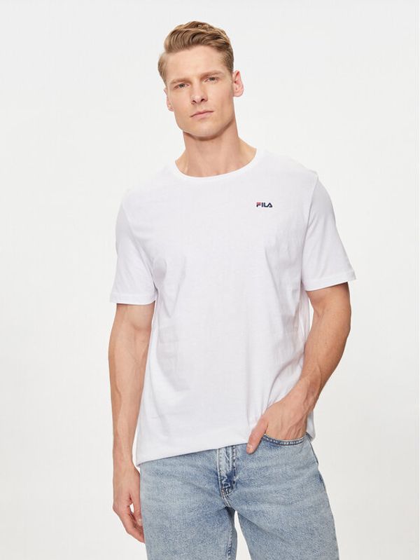 Fila Fila Set 2 majice FAM0083 Bijela Regular Fit