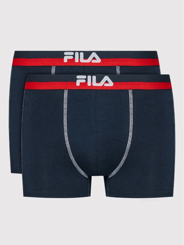 Fila Fila Set od 2 para bokserica FU5020/2 Tamnoplava