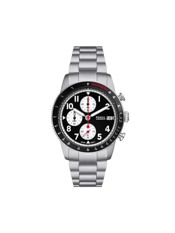 Fossil Fossil Sat Sport Tourer FS6045 Srebrna