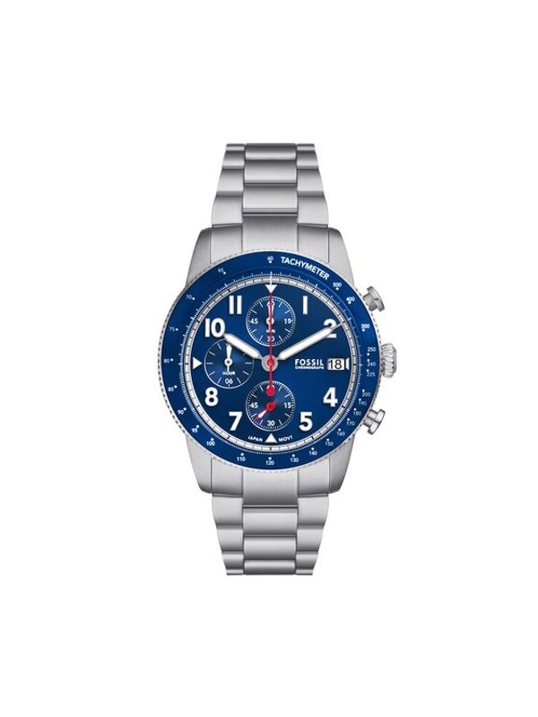 Fossil Fossil Sat Sport Tourer FS6047 Srebrna