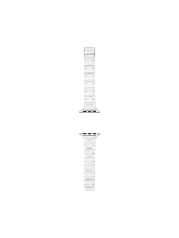 Fossil Fossil Zamjenski remen za sat Apple Watch S380005 Srebrna
