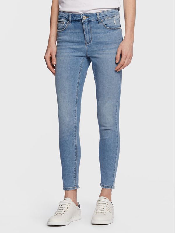 Fracomina Fracomina Traperice FP23SV8000D40703 Plava Skinny Fit