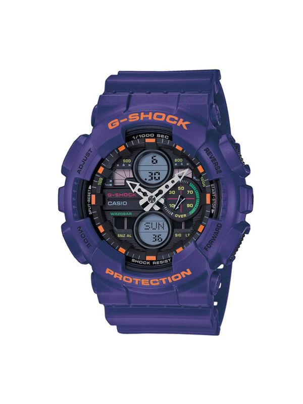 G-Shock G-Shock Sat GA-140-6AER Ljubičasta