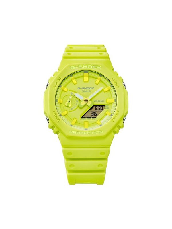 G-Shock G-Shock Sat GA-2100-9A9ER Žuta