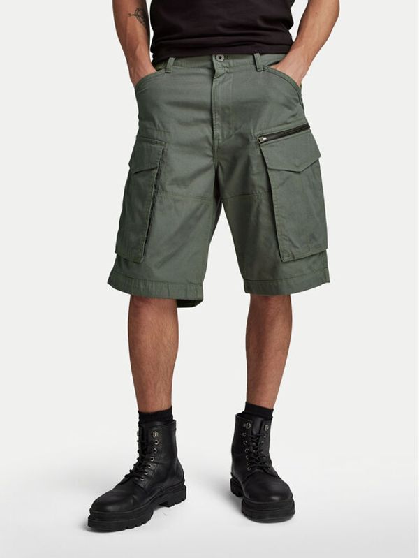 G-Star Raw G-Star Raw Kratke hlače Rovic D08566-D384-1260 Siva Relaxed Fit
