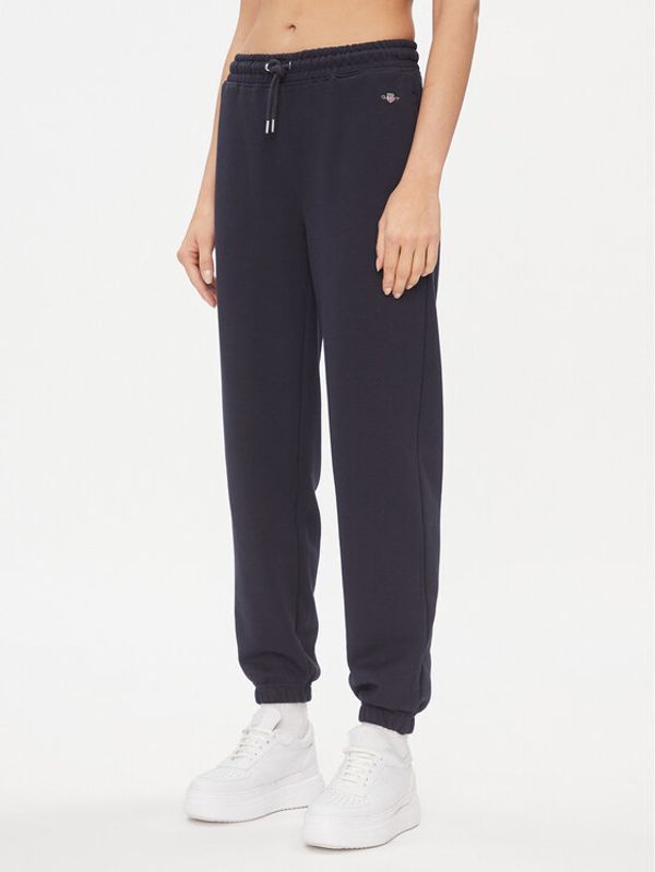 Gant Gant Donji dio trenerke Rel Shield 4204921 Tamnoplava Relaxed Fit