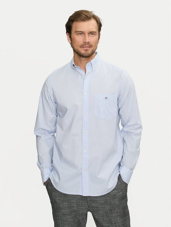 Gant Gant Košulja 3000100 Svijetloplava Regular Fit
