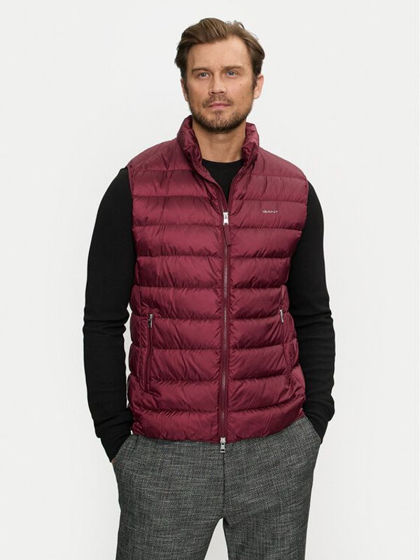 Gant Gant Prsluk 7006299 Crvena Regular Fit