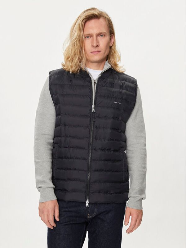 Gant Gant Prsluk 7006301 Crna Regular Fit