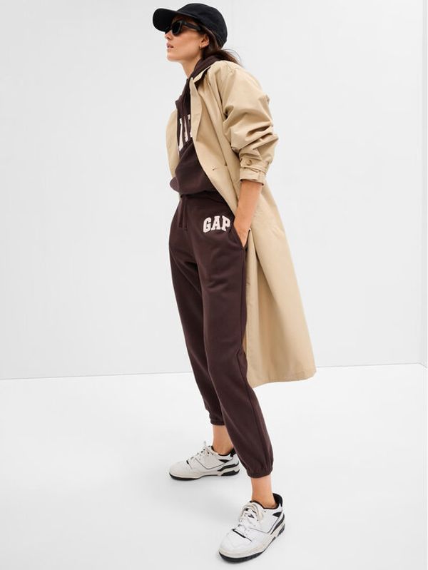 Gap Gap Donji dio trenerke 463492-20 Smeđa Regular Fit