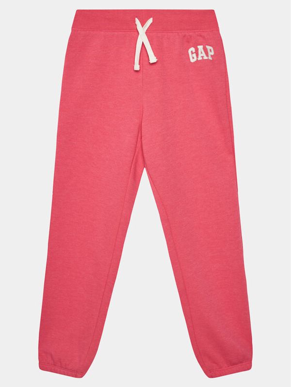 Gap Gap Donji dio trenerke 482442-01 Ružičasta Regular Fit