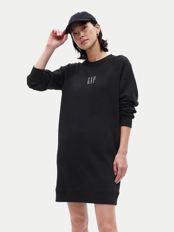Gap Gap Haljina za svaki dan 729748-01 Crna Regular Fit