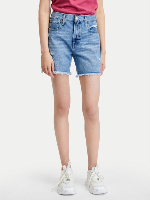 Gap Gap Kratke traperice 404650-00 Plava Loose Fit