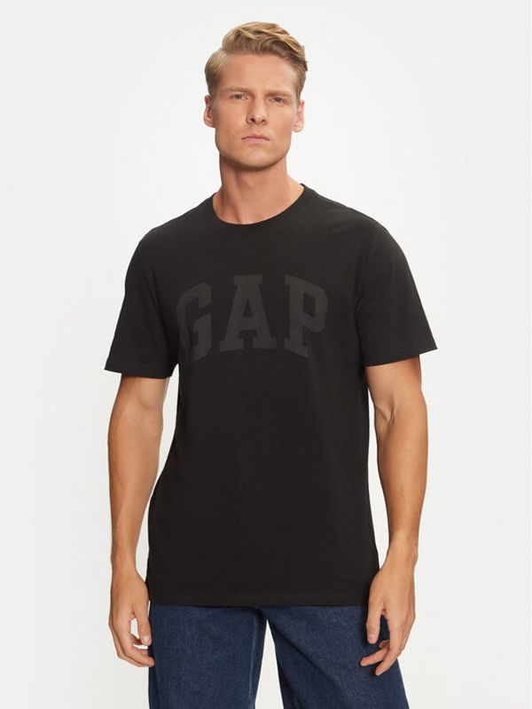 Gap Gap Set 2 majice 885595-00 Crna Regular Fit