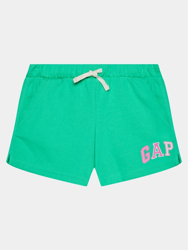 Gap Gap Sportske kratke hlače 890932 Zelena Regular Fit
