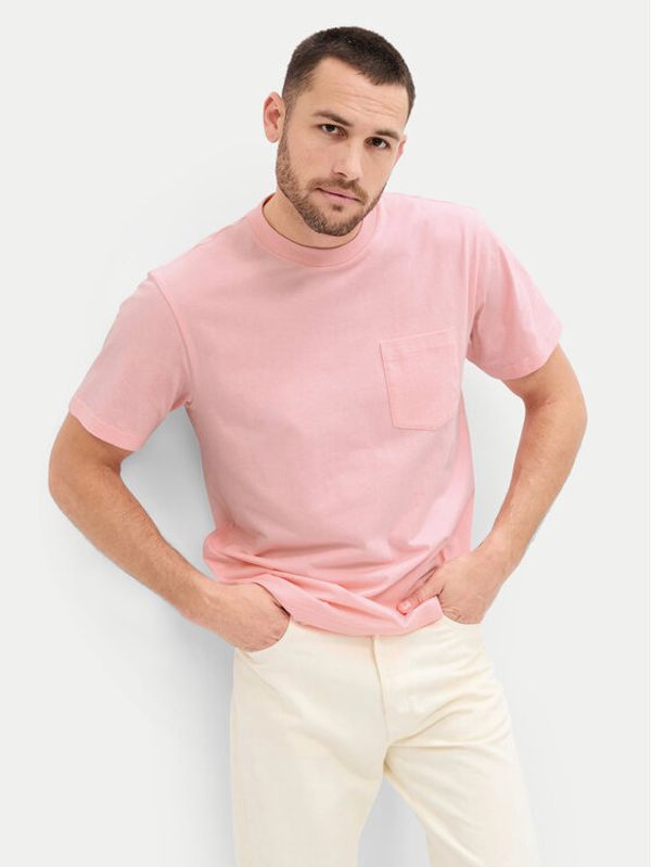 Gap Gap T-shirt 627101-01 Ružičasta Regular Fit