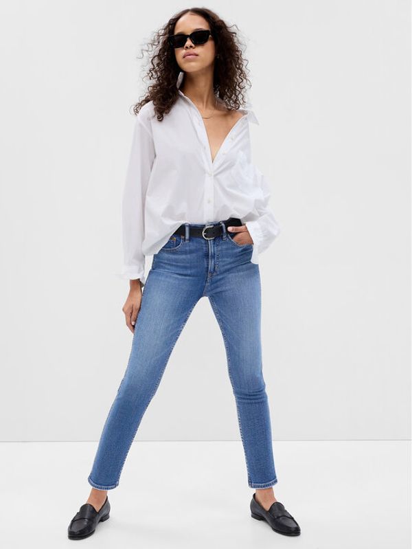 Gap Gap Traperice 660537-00 Plava Slim Fit