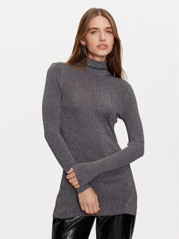 Gaudi Gaudi Džemper haljina 421FD53042 Siva Slim Fit