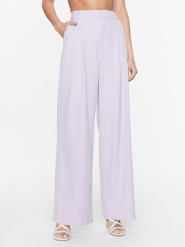 Gestuz Gestuz Hlače Paula 10906861 Ljubičasta Relaxed Fit