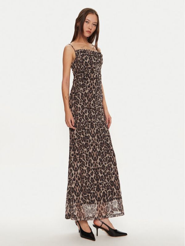 Gina Tricot Gina Tricot Haljina za svaki dan 24060 Smeđa Slim Fit