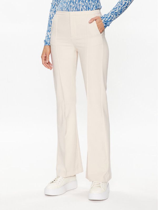 Gina Tricot Gina Tricot Hlače 18690 Bež Regular Fit