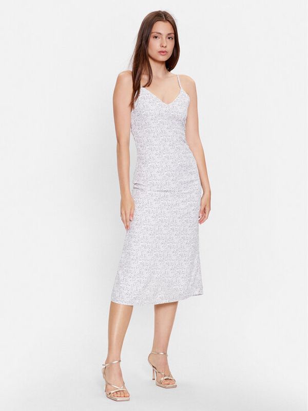 Glamorous Glamorous Ljetna haljina KK0193A Bijela Regular Fit