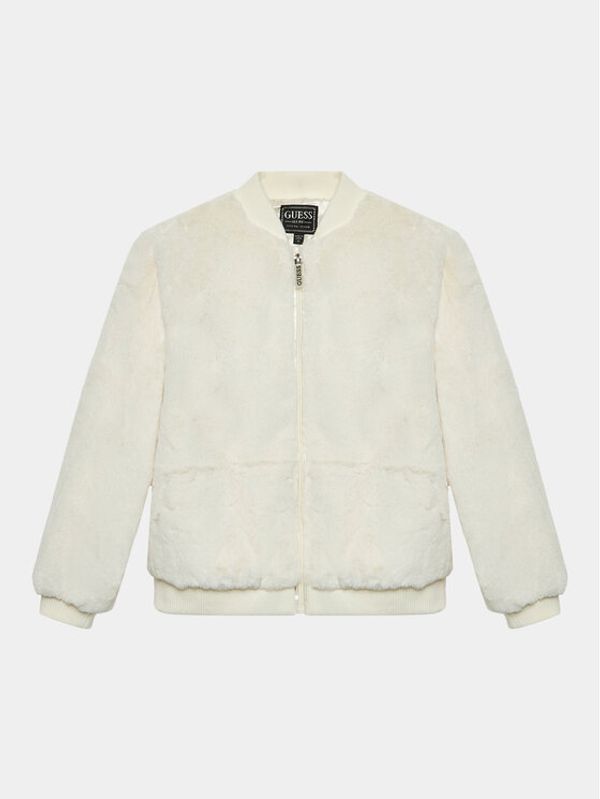 Guess Guess Bomber J3BL13 WCFX0 Écru Regular Fit