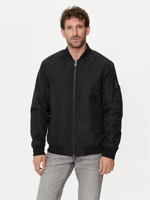 Guess Guess Bomber M4YL02 WG9L2 Crna Classic Fit