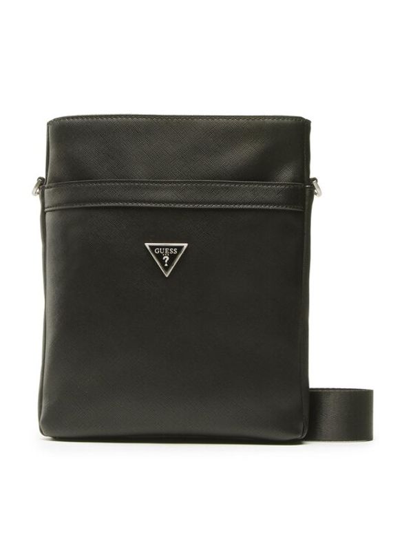 Guess Guess Crossover torbica Certosa Saffiano Smart HMECSA P3199 Crna
