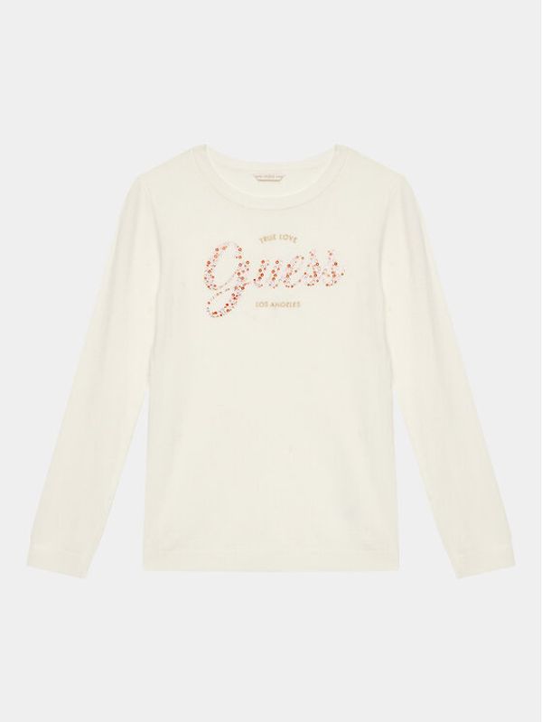 Guess Guess Džemper J3YR05 Z2NQ2 Écru Regular Fit