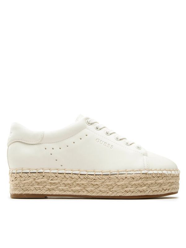Guess Guess Espadrile Malee FL6MLE LEA14 Bijela