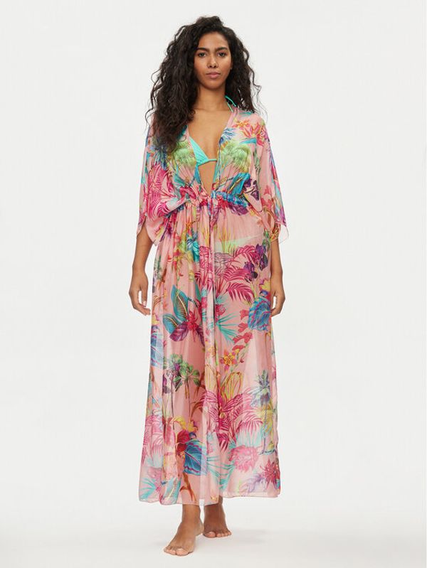 Guess Guess Haljina za plažu Eryn E4GK08 WE550 Šarena Regular Fit