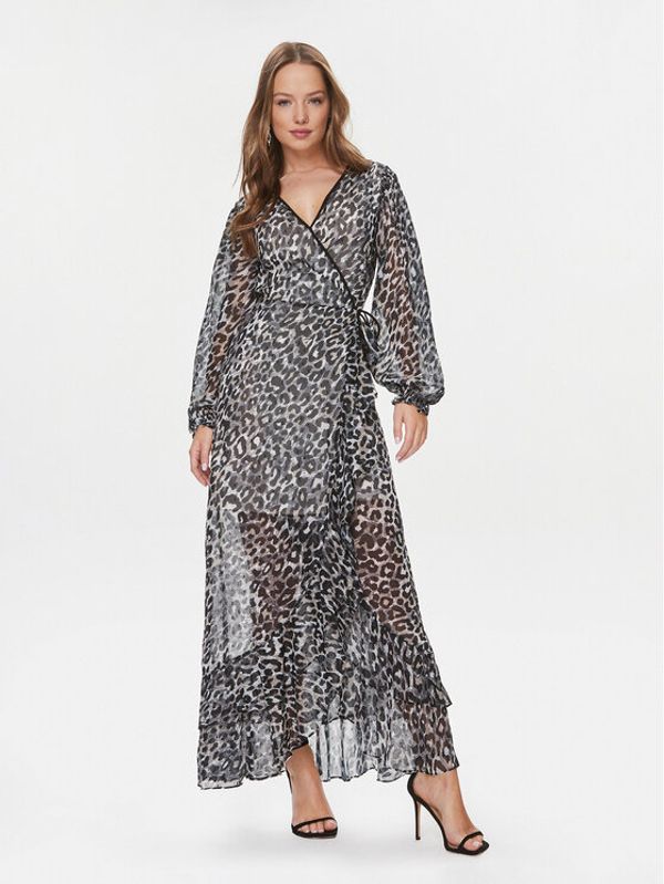 Guess Guess Haljina za svaki dan Felisia W4RK24 WFX02 Zlatna Regular Fit