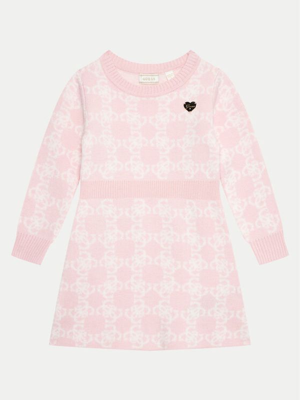 Guess Guess Haljina za svaki dan K4BK20 Z3K10 Ružičasta Regular Fit