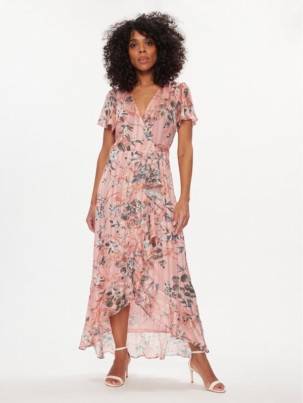 Guess Guess Haljina za svaki dan New Juna Long W4GK38 WG4D2 Ružičasta Regular Fit