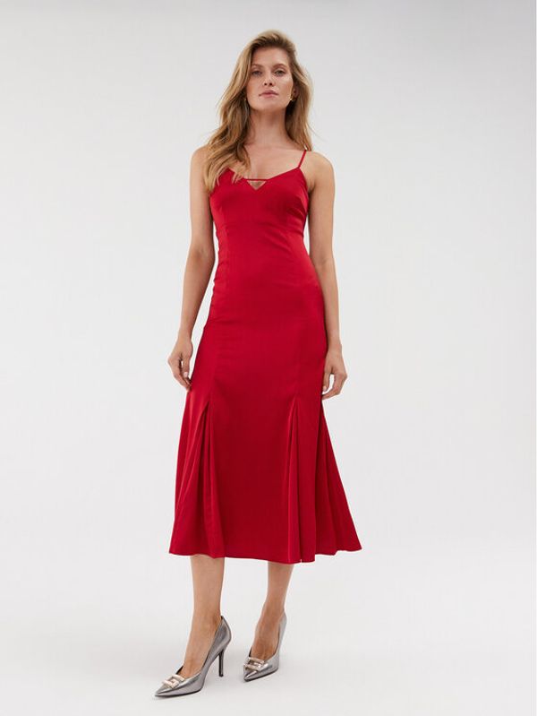 Guess Guess Haljina za svaki dan W3BK0T WEFC2 Crvena Regular Fit