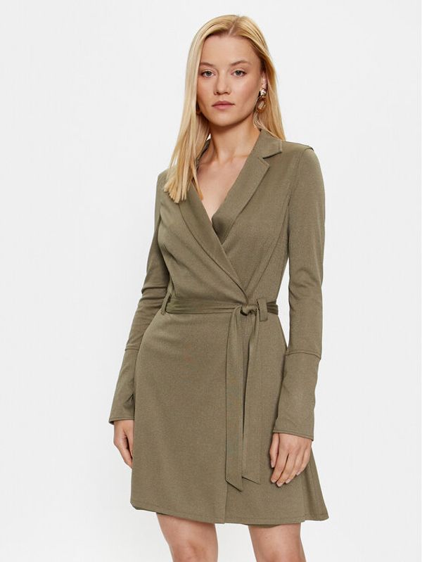 Guess Guess Haljina za svaki dan W3YK69 KB7H0 Zelena Regular Fit
