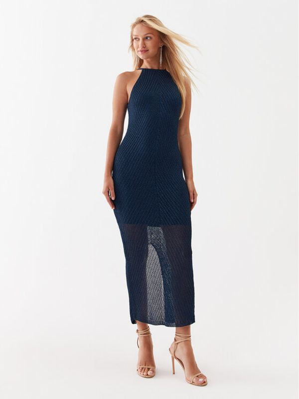 Guess Guess Haljina za svaki dan W3YK93 R24F0 Tamnoplava Slim Fit