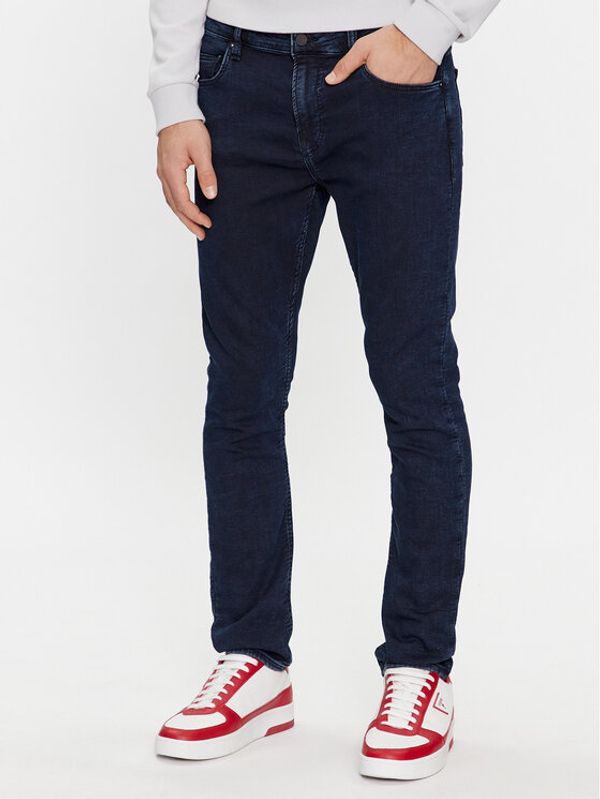 Guess Guess Jogger M4RA27 D58P1 Tamnoplava Super Skinny Fit