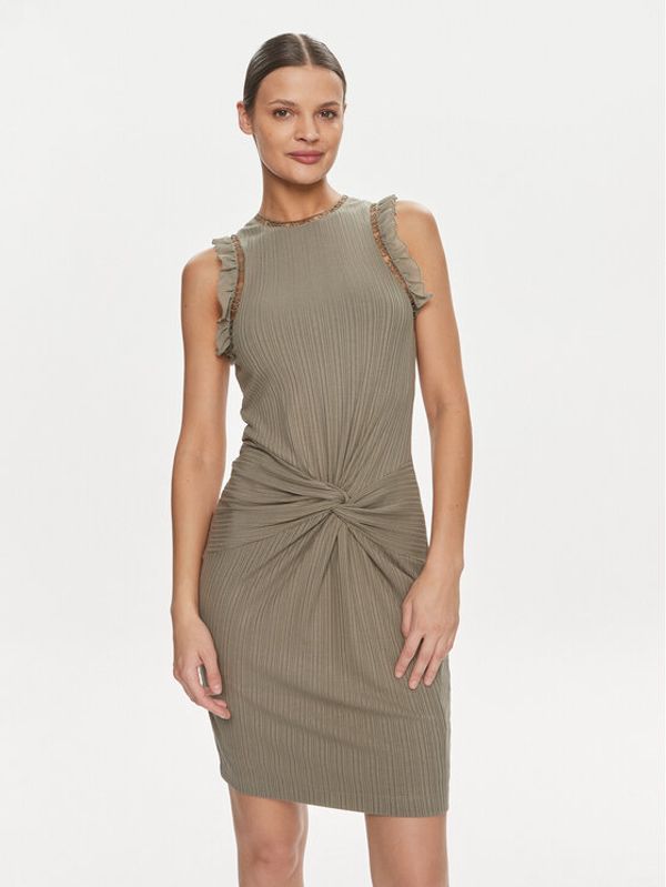 Guess Guess Koktel haljina Olga W4GK30 KC7H2 Zelena Bodycon Fit