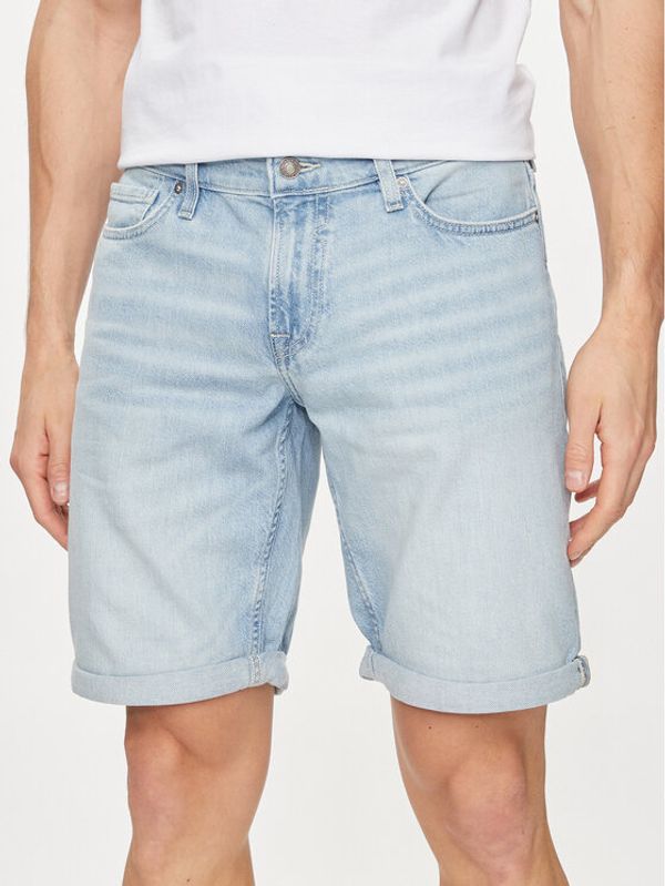 Guess Guess Kratke traperice Sonny M4GD01 D5AZ2 Plava Slim Fit