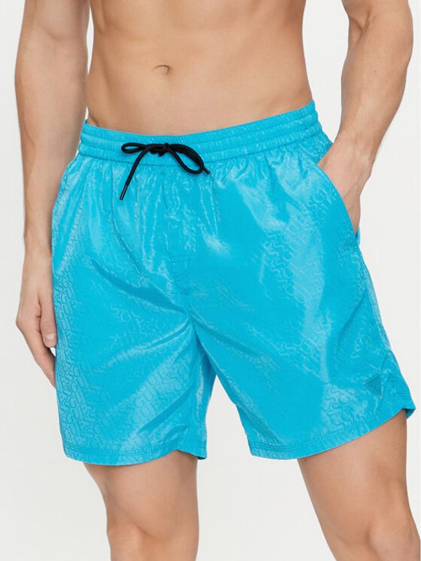 Guess Guess Kupaće gaće i hlače F4GT05 WG292 Plava Regular Fit