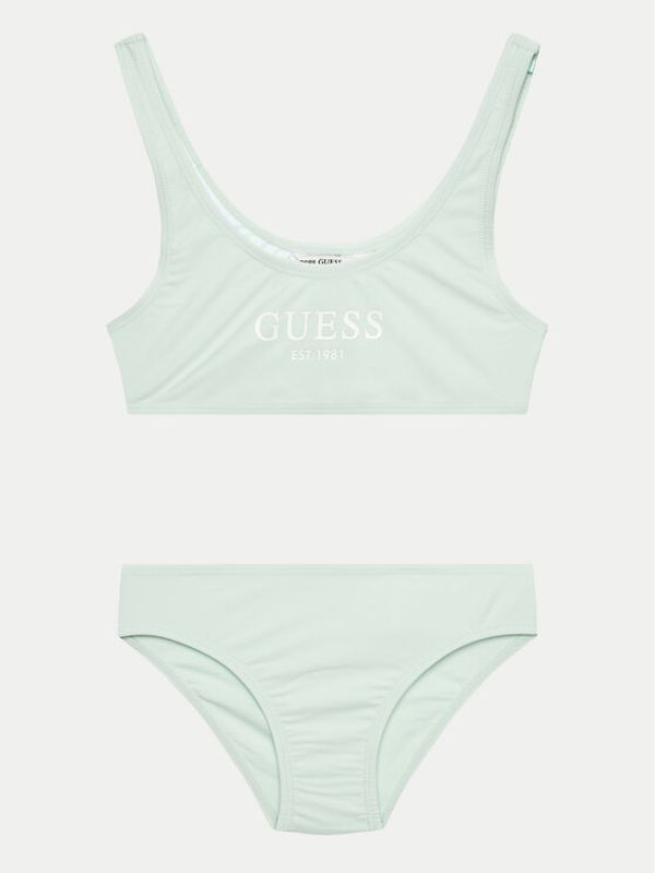 Guess Guess Kupaći kostim J4GZ04 KCA60 Zelena