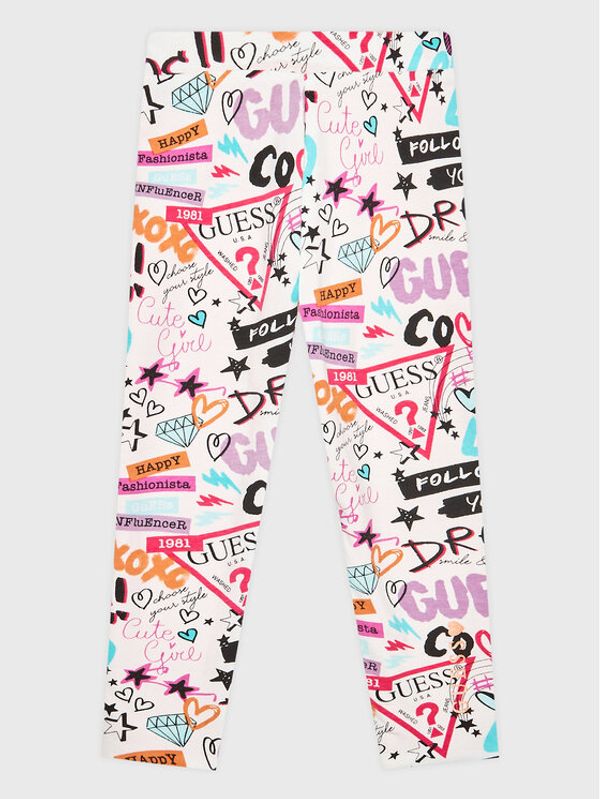 Guess Guess Leggings K3RB00 K6YW3 Narančasta Slim Fit