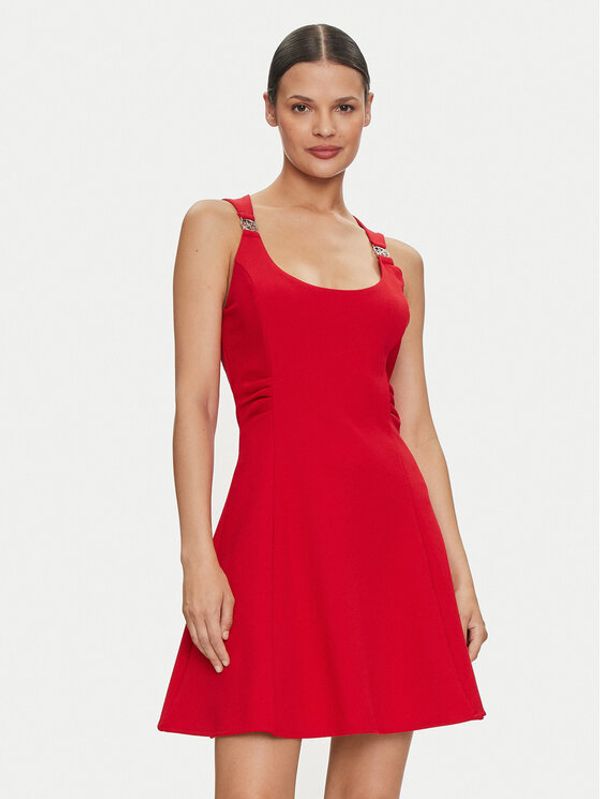 Guess Guess Ljetna haljina Arianna W4YK24 KCBO2 Crvena Regular Fit