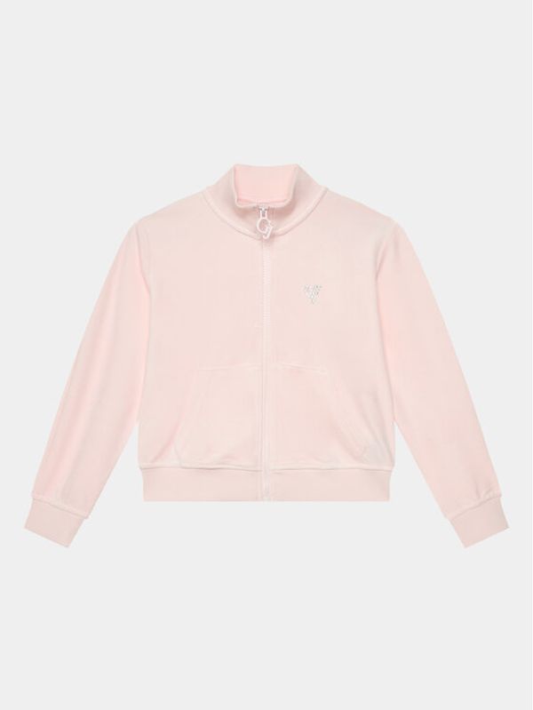 Guess Guess Majica dugih rukava J4RQ22 KBXI2 Ružičasta Regular Fit