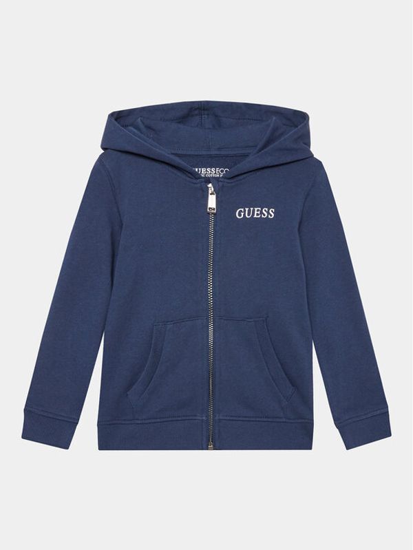 Guess Guess Majica dugih rukava N3YQ07 KAUG0 Tamnoplava Regular Fit