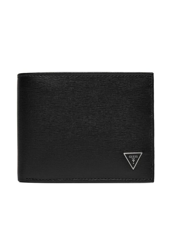 Guess Guess Mali muški novčanik SMCSLE LEA27 Crna