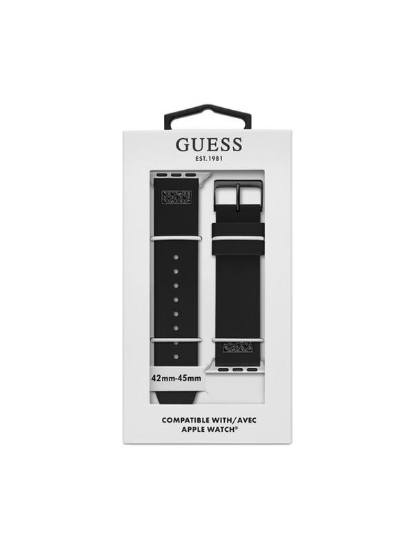 Guess Guess Odvojiv remen za pametni sat CS3004S2 Crna