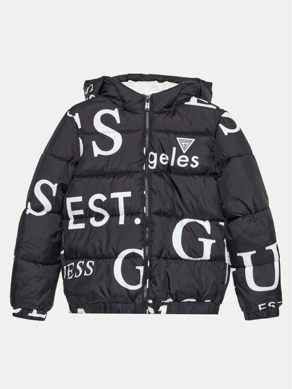 Guess Guess Pernata jakna H4BJ05 WCFM0 Crna Regular Fit